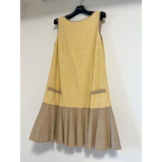 フォクシー(FOXEY)のSALE！！【極美品・クリーニング済】FOXEY ワンピース サイズ38(ひざ丈ワンピース)