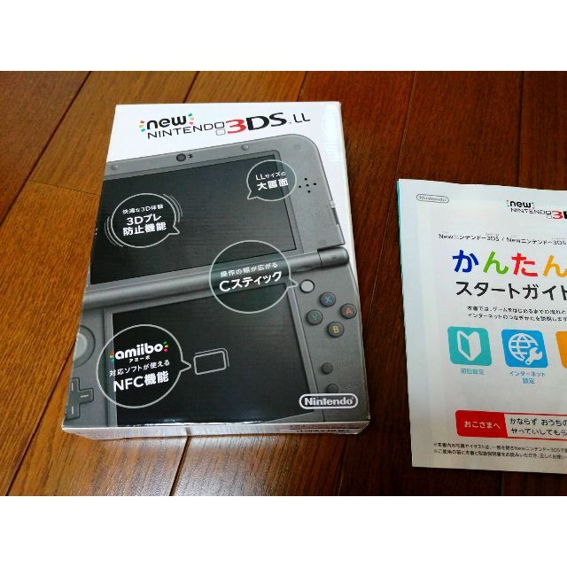 Nintendo ニンテンドー 3DSLL メタリックブラック 本体 箱 セット