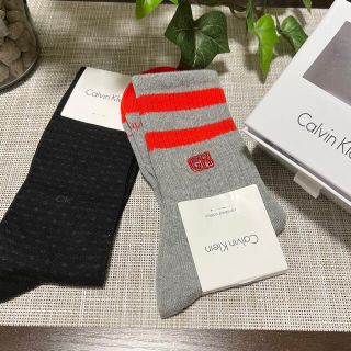 カルバンクライン(Calvin Klein)のCalvin Klein カルバンクライン 靴下 2足セット 新品 未使用(ソックス)