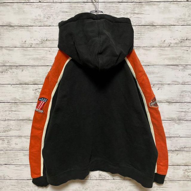 HOT Harley Davidson - ハーレーダビッドソン☆刺繍ビッグロゴ アーム