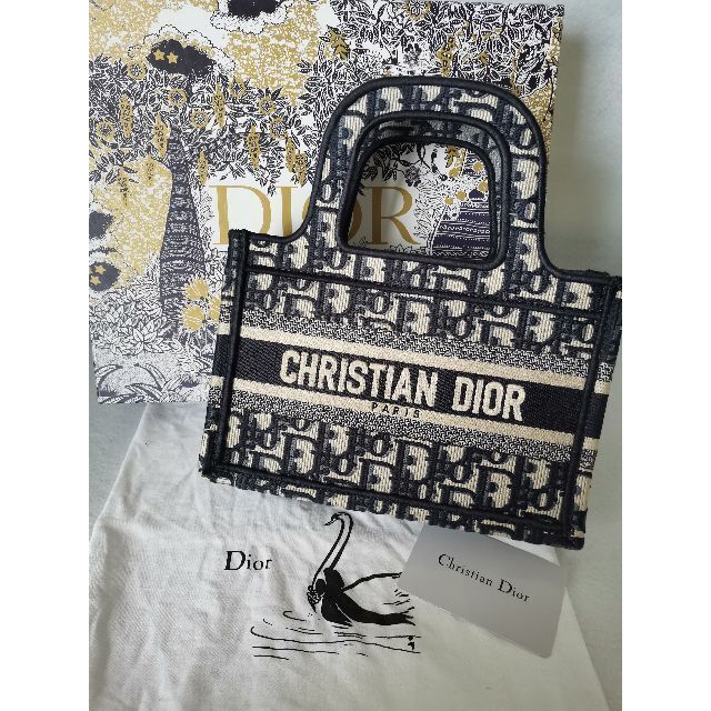 （お得な特別割引価格） Christian Dior - DIOR BOOK TOTE ミニバッグ ハンドバッグ