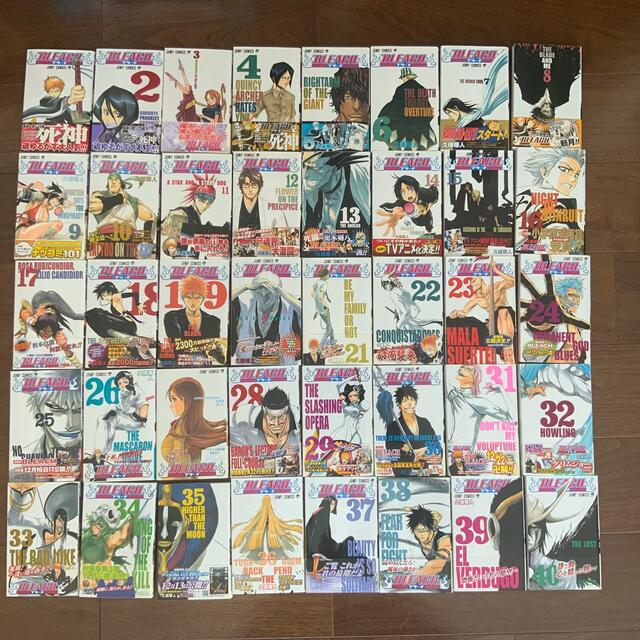 集英社 - 【ほぼ全巻初版帯付】BLEACH 全巻 1〜74巻 ＋ 小説 ＋ オマケ ...