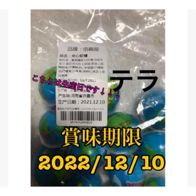 地球グミ 3種6個セット 食品/飲料/酒の食品(菓子/デザート)の商品写真