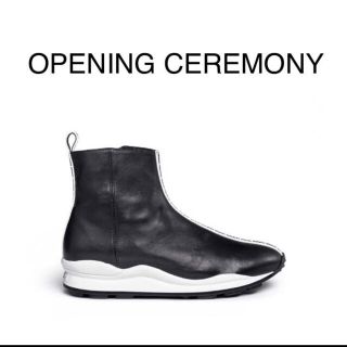 オープニングセレモニー(OPENING CEREMONY)の入手困難 美品 opening cermony レザーブーツ(ブーツ)