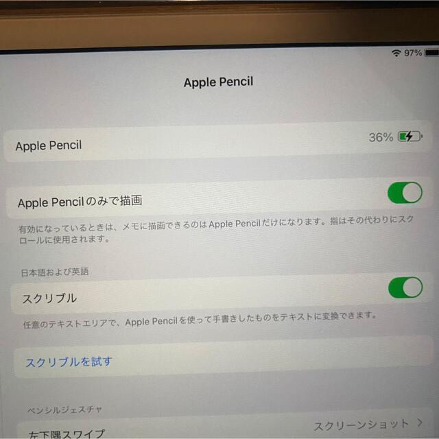 Apple(アップル)のApple Japan(同) iPad Pro Apple Pencil スマホ/家電/カメラのPC/タブレット(その他)の商品写真