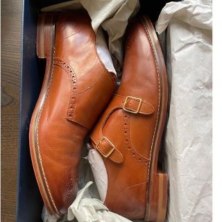 コールハーン(Cole Haan)の美品 コールハーン ダブルモンク(ドレス/ビジネス)