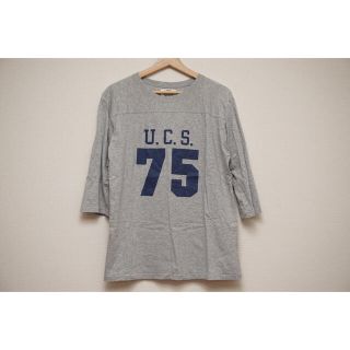 ユーシーエス(UCS)のUCS 七分袖 Tシャツ グレー 宇野薫商店(Tシャツ/カットソー(七分/長袖))