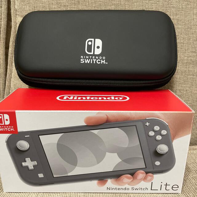 Nintendo Switch Liteグレー/ケース付 - www.sorbillomenu.com