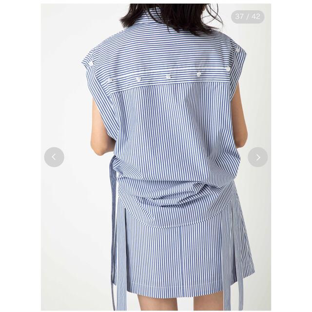 SNIDEL(スナイデル)のSNIDEL ベルトデザインミニスカート　2wayオーバーサイズシャツ レディースのスカート(ミニスカート)の商品写真