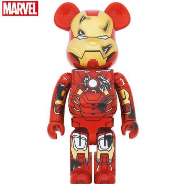 BE@RBRICK(ベアブリック)のBE@RBRICK IRON MAN MARK Ⅶ DAMAGE 1000% エンタメ/ホビーのフィギュア(その他)の商品写真