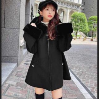 ミシェルマカロン♡コート - ピーコート ミシェルマカロン♡コート - ピーコート