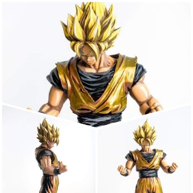 BANPRESTO - ドラゴンボール 孫悟空 マンガディメンションズ ゴールド ...