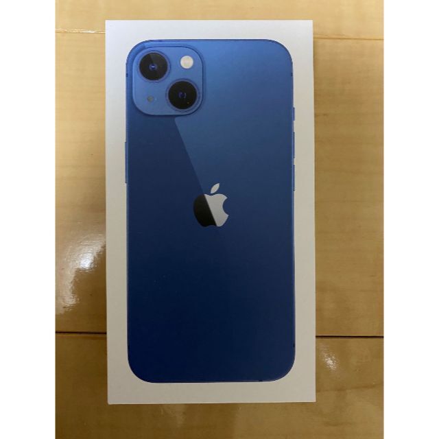 Apple - 新品・未開封☆iphone13 Blue ブルー 128GB simフリー版 低価格 低価格