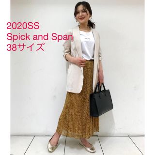 スピックアンドスパン(Spick & Span)の未使用＊Spick and Span上品シルエット＊プリーツマキシスカート(ロングスカート)