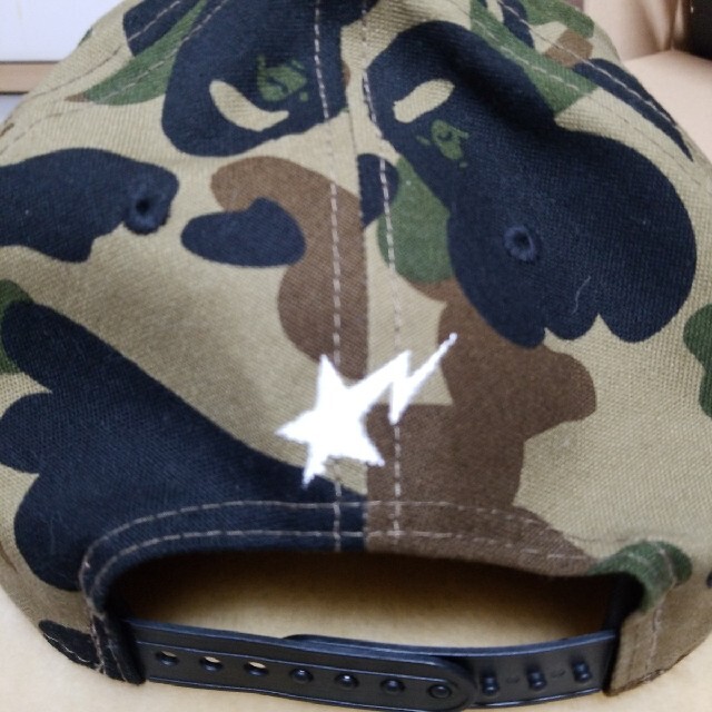 A BATHING APE - 1ST CAMO BAPE NEWERA SNAP BACK CAPの通販 by マイル