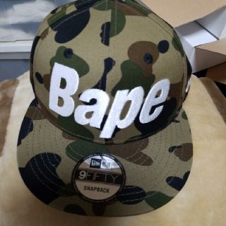 アベイシングエイプ(A BATHING APE)の1ST CAMO BAPE NEWERA SNAP BACK CAP(キャップ)