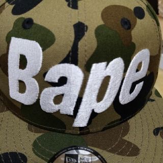 A BATHING APE - 1ST CAMO BAPE NEWERA SNAP BACK CAPの通販 by マイル