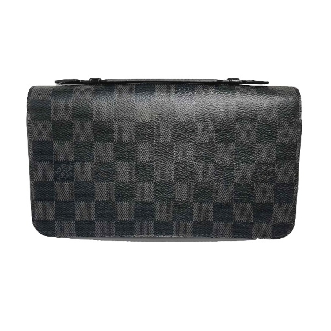 LOUIS VUITTON - ルイ・ヴィトン N41503 セカンドバッグ グラフィット  LOUIS VUITTON ジッピーXL ダミエグラフィット