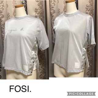 スコットクラブ(SCOT CLUB)のFOSI.♡ラメシースルートップス　キャトルメラージュ(Tシャツ(半袖/袖なし))