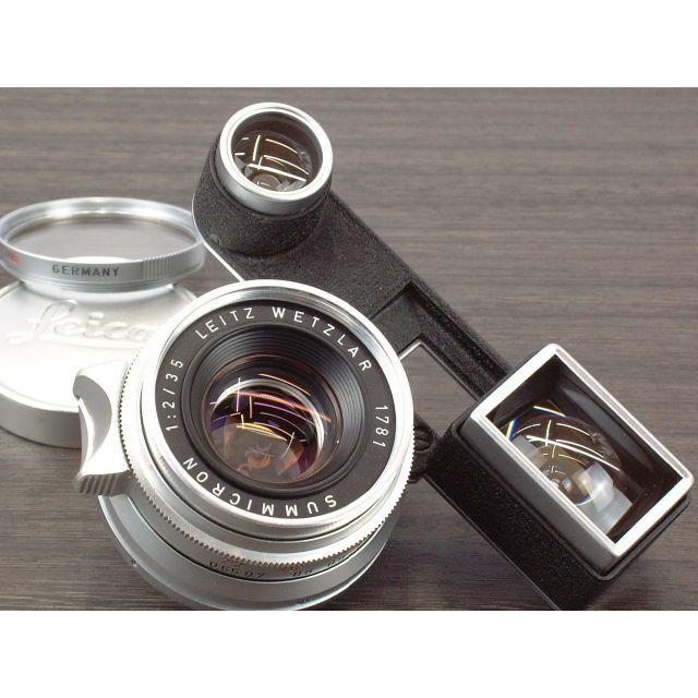 Leica SUMMICRON  35mm F2 メガネ付 8枚玉 整備済