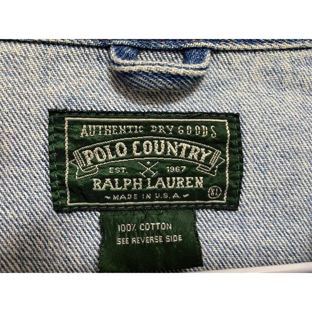 POLO RALPH LAUREN(ポロラルフローレン)のpolo country denim jacket メンズのジャケット/アウター(Gジャン/デニムジャケット)の商品写真