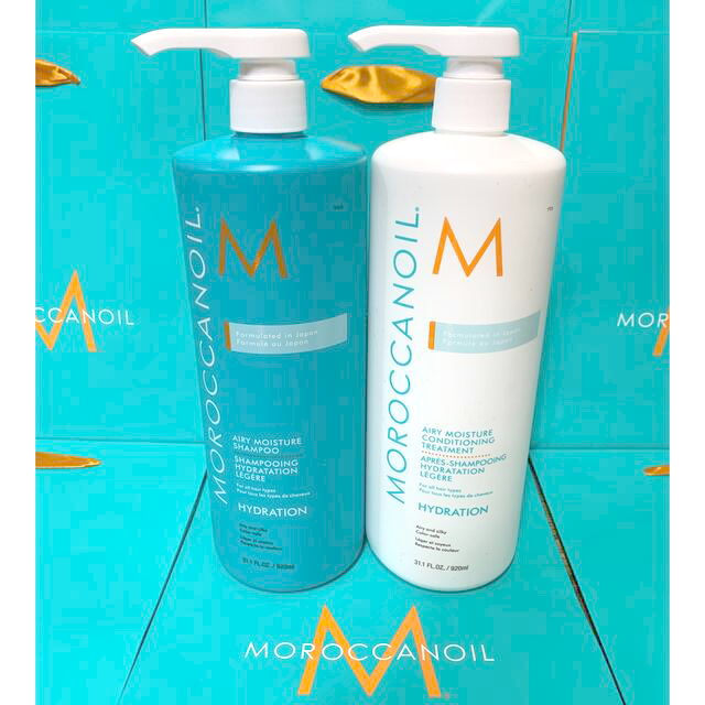 Moroccan oil(モロッカンオイル)のモロッカンオイル シャンプー×コンディショニングトリートメント 920mlセット コスメ/美容のヘアケア/スタイリング(シャンプー/コンディショナーセット)の商品写真