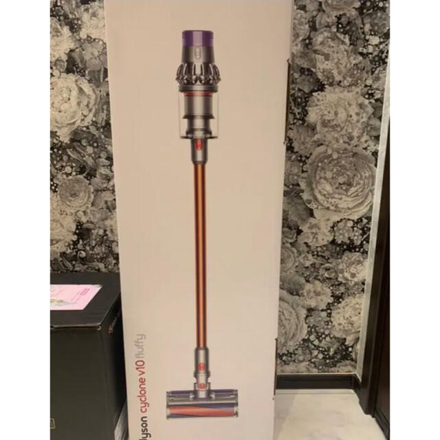 dyson V10 fluffy+ SV12 コードレス掃除機 純正ドック付き