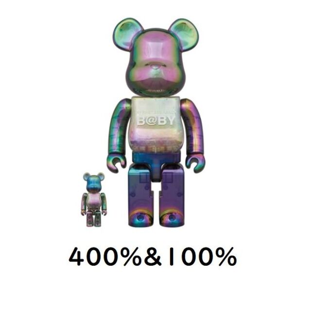 CLEARMY FIRST BE@RBRICK BABY CLEAR CHROME