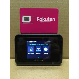 ラクテン(Rakuten)の未使用品 Docomo HW-01H WiFiルーター SIMロック解除済(スマートフォン本体)