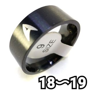 スタートレック　リング　指輪　USJ　ブラック　誕生日プレゼント　インテリア  (リング(指輪))