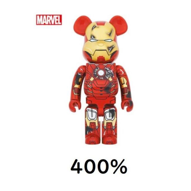 BE@RBRICK IRON MAN MARK VII DAMAGE Ver.BERBRICK