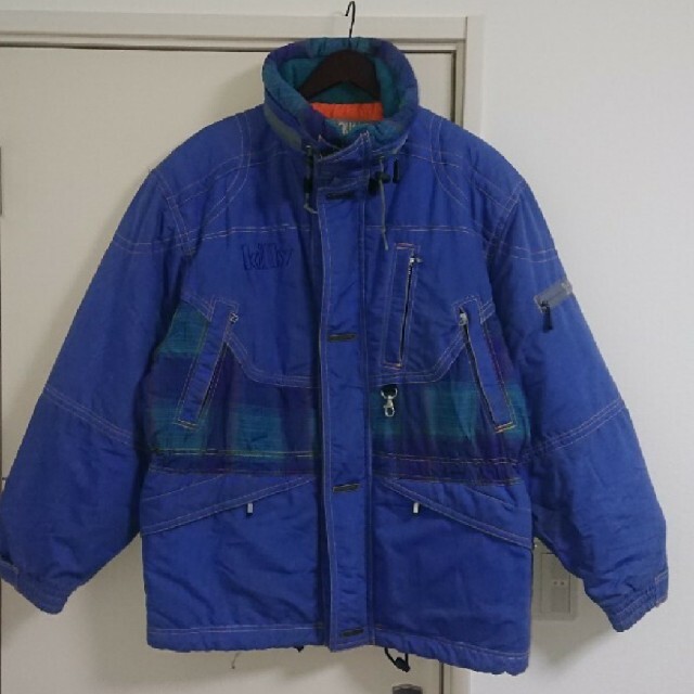 asics(アシックス)のアシックス ナイロンジャケット 90s古着 日本製 スキーウェア レトロ 刺繍 メンズのジャケット/アウター(ナイロンジャケット)の商品写真