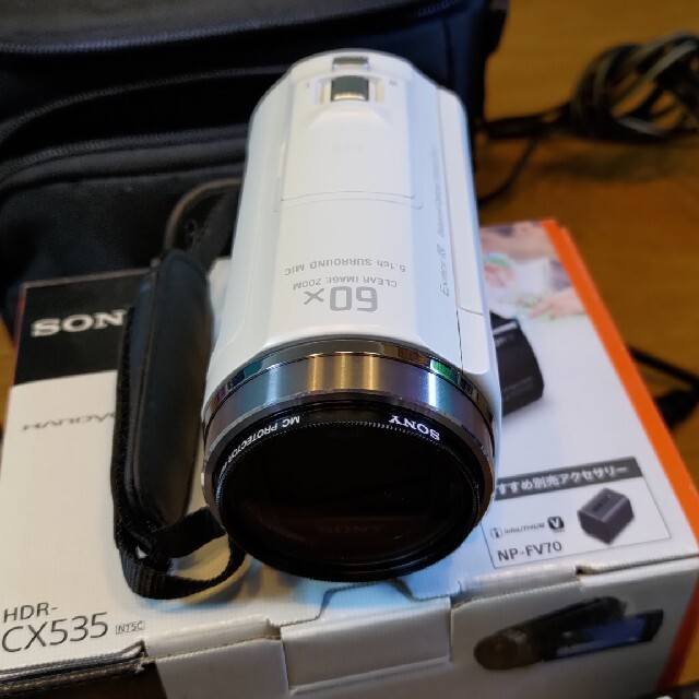 HDR-CX535 SONY　ビデオカメラ　値下げします。