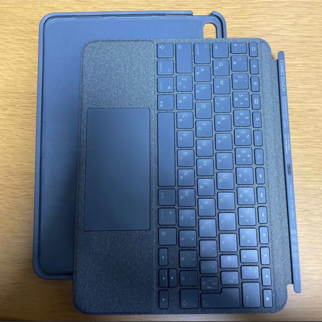 iPad(アイパッド)のlogicool combo touch iPad Air  スマホ/家電/カメラのPC/タブレット(PC周辺機器)の商品写真