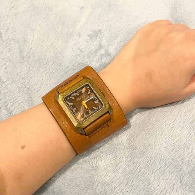 NIXON SENTRY LEATHER natural / b ニクソン 革