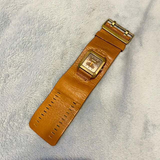 NIXON   Nixon ニクソン レザーベルト ブラウン 茶 ブレスレット