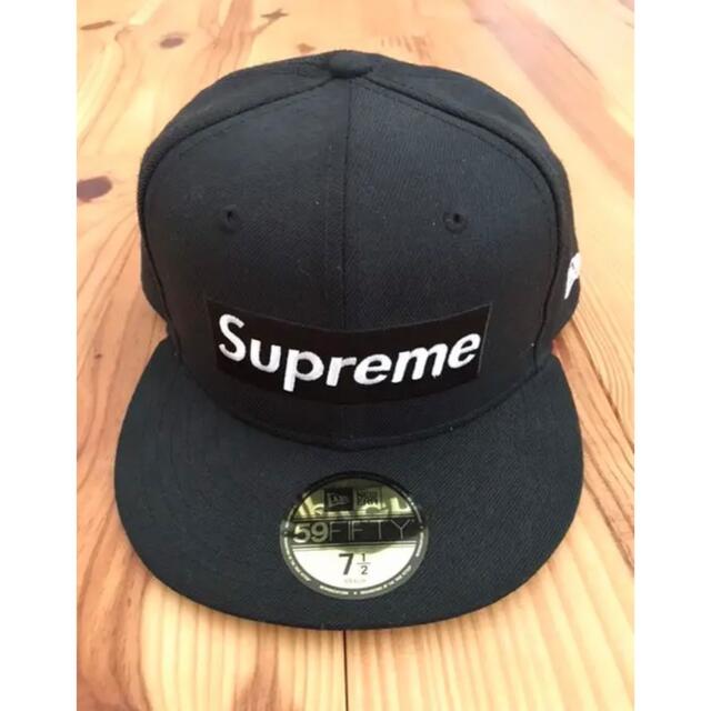 supreme r.i.p. new era 7 1/2 16fw black - キャップ