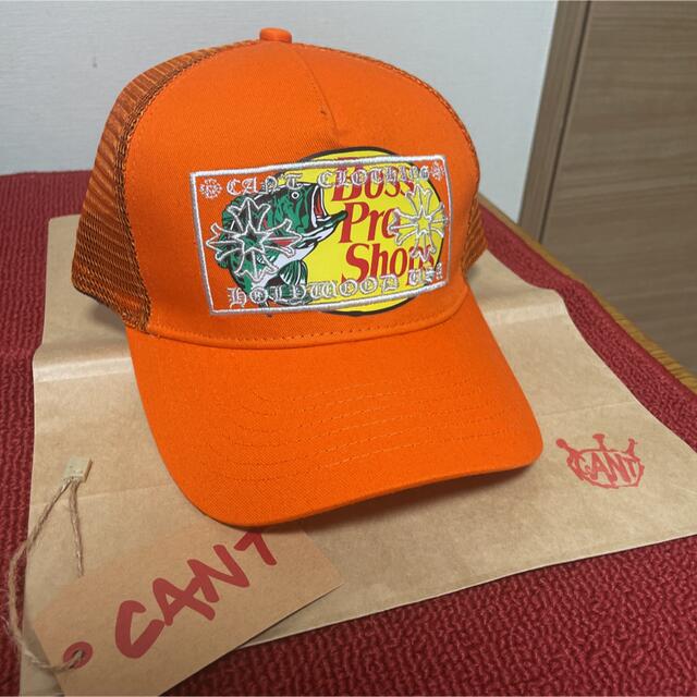CANT clothingメッシュキャップ Nubian  オレンジ