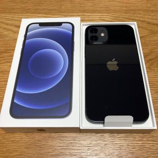 アイフォーン(iPhone)のiPhone12 64GB ブラックdocomo simフリー 新品未使用(スマートフォン本体)