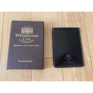 ホワイトハウスコックス(WHITEHOUSE COX)のWhitehouse Cox トレインパスケース(名刺入れ/定期入れ)