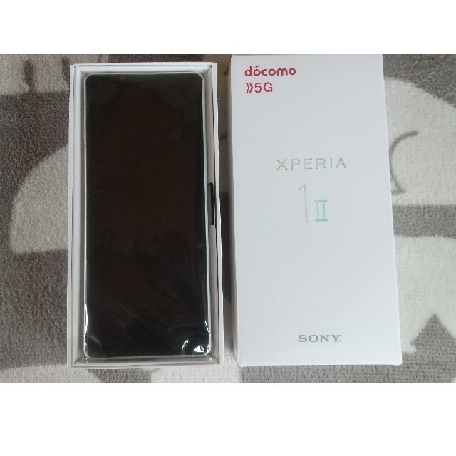 新品未使用SIMロックXperia 1Ⅱ SO-51A ホワイト本体のみ