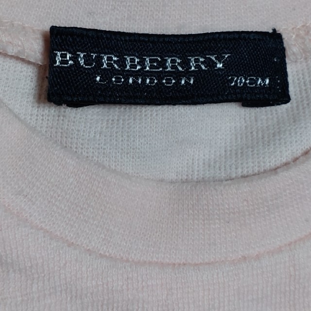 BURBERRY(バーバリー)のバーバリー カバーオール 70 キッズ/ベビー/マタニティのベビー服(~85cm)(カバーオール)の商品写真