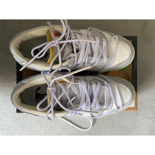 OFF-WHITE(オフホワイト)のOFF-WHITE × NIKE DUNK LOW 1 OF 50  49 メンズの靴/シューズ(スニーカー)の商品写真