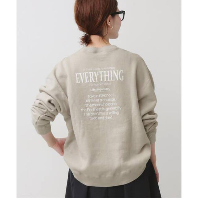 Spick and Span EVERYTHINGバックロゴスウェット 4