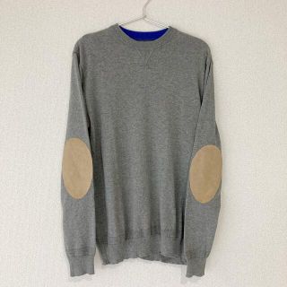 ヤエカ(YAECA)の新品 still by hand  レザー エルボーパッチニット(ニット/セーター)