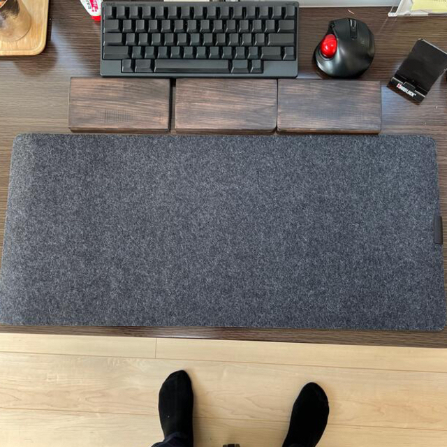 GROVEMADE/ Wool Felt Desk Pad small size