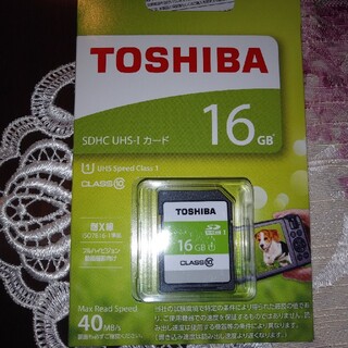 トウシバ(東芝)のTOSHIBA SDHCメモリカード SDAR40N16G(その他)