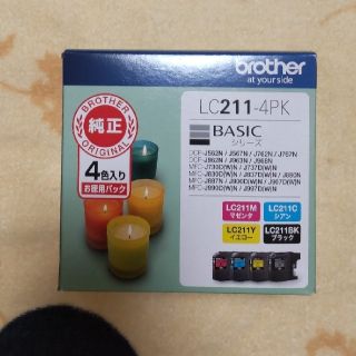 ブラザー(brother)のブラザー 純正インクLC211-4PK(PC周辺機器)