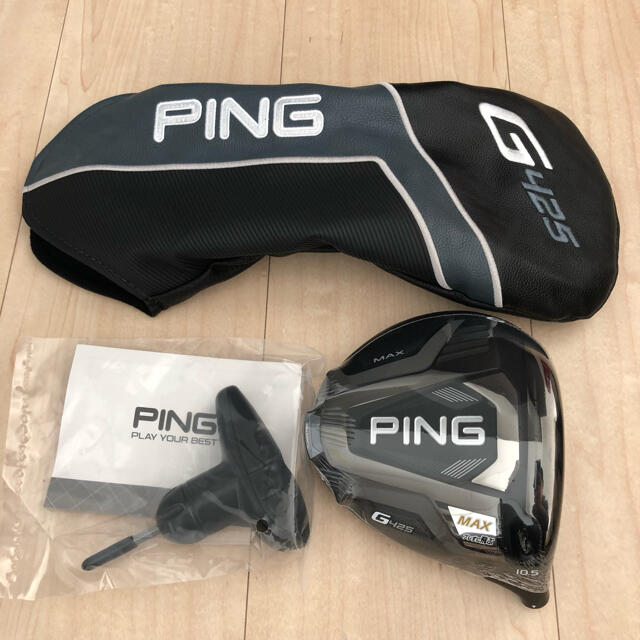 【新品】PING ピン　G425 MAX 10.5度　ドライバー　ヘッド＋付属品