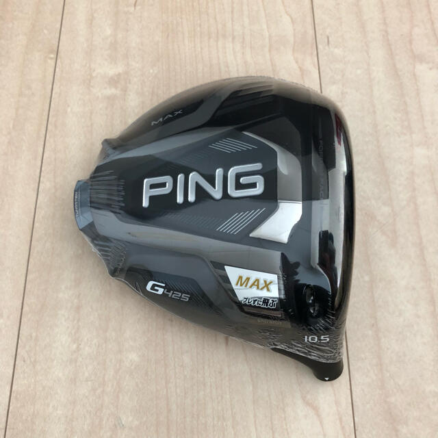 PING(ピン)の【新品】PING ピン　G425 MAX 10.5度　ドライバー　ヘッド＋付属品 スポーツ/アウトドアのゴルフ(クラブ)の商品写真